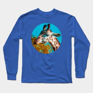 Gentle Giraffe Photograph Long Sleeve T-Shirt